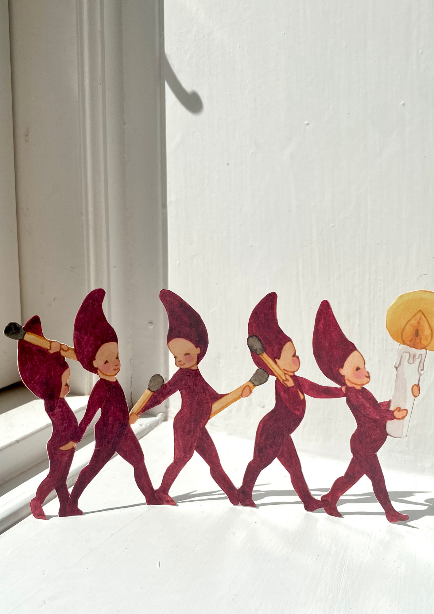 Svamphus (Brun) | Papercraft