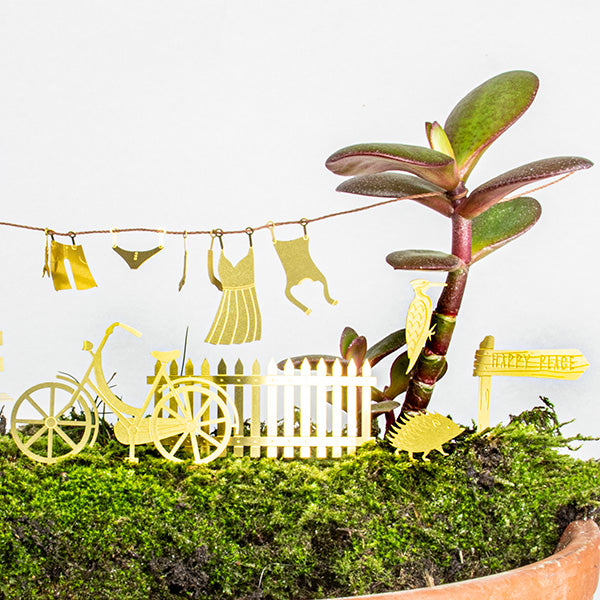 Mini Cykeleventyr DIY set i messing