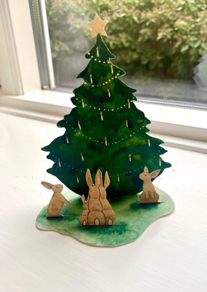 Svamphus (Brun) | Papercraft