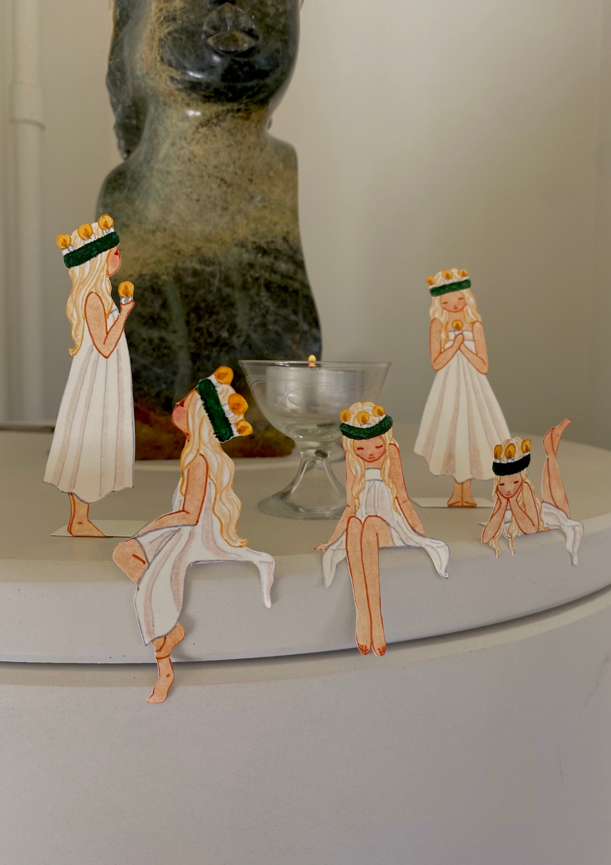 Svamphus (Brun) | Papercraft