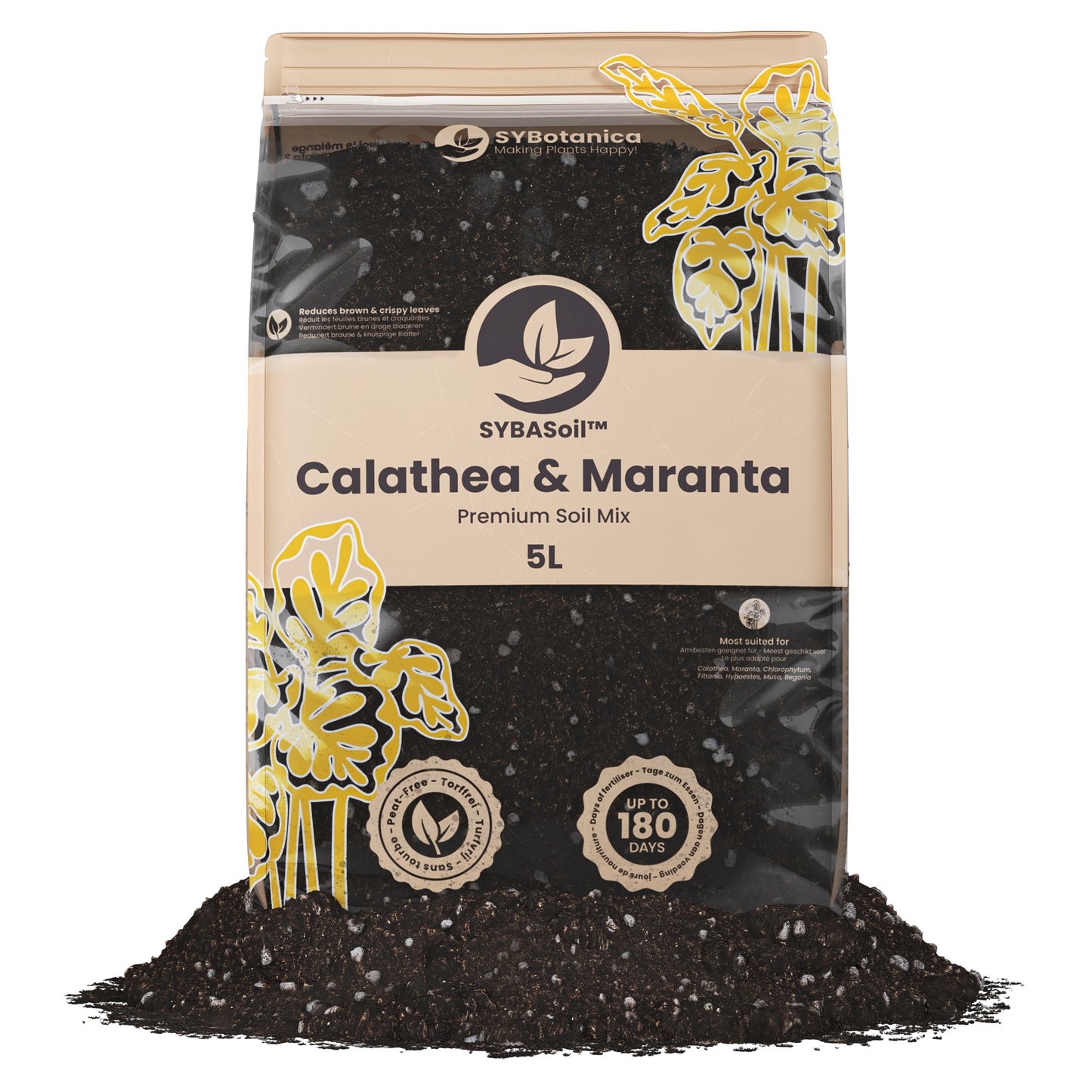 Special jord til Calathea & Maranta planter